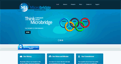 Desktop Screenshot of microbridgesoftware.com