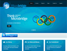 Tablet Screenshot of microbridgesoftware.com